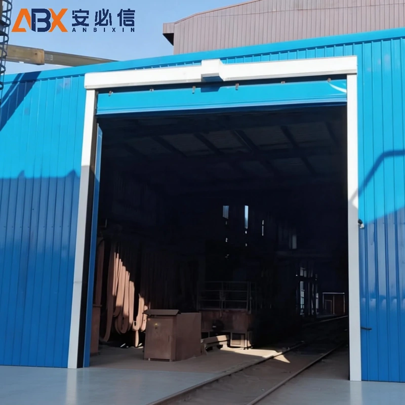 承德市软帘堆积门